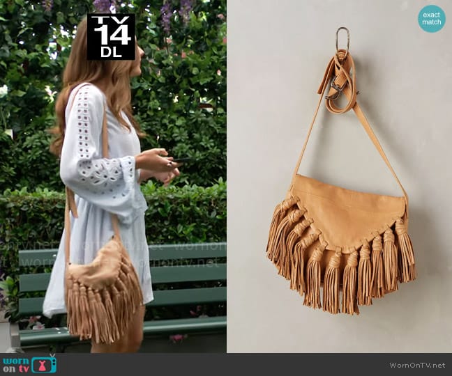 Day & Mood Lee Fringed Crossbody Bag worn by Faith Newman (Reylynn Caster) on The Young and the Restless