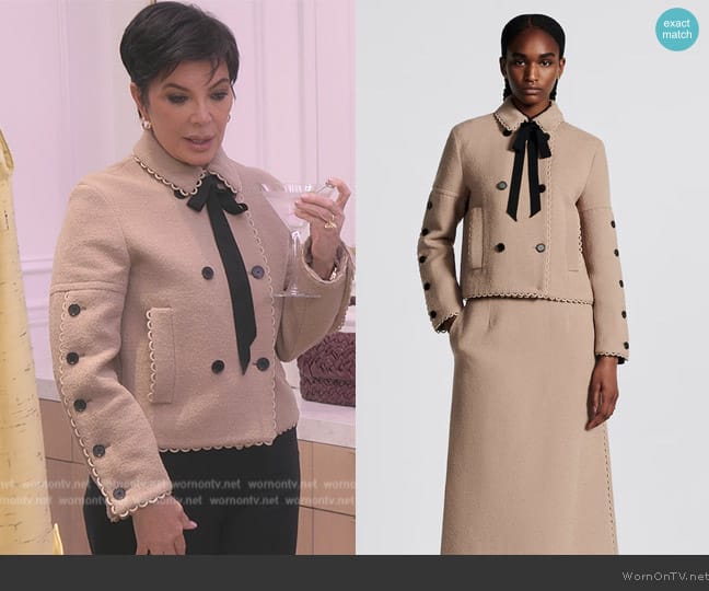 Dior 2024 Cruise Collection worn by Kris Jenner (Kris Jenner) on The Kardashians