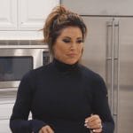 Emily’s black turtleneck top on The Real Housewives of Orange County