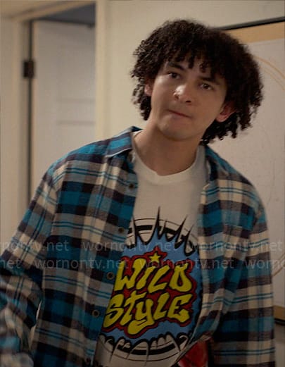 Finn's Wild Style t-shirt on UnPrisoned