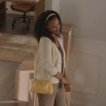 Grace’s yellow leather bag on All American