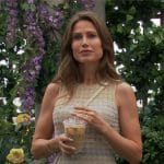 Heather’s long ombre knit dress on The Young and the Restless