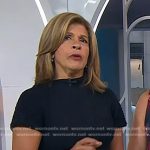 Hoda’s gold cutout bracelet on Today