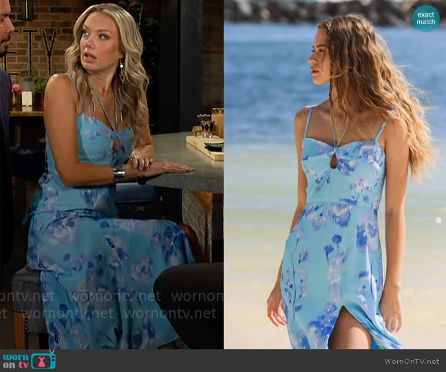 Hutch Erika Dress worn by Abby Newman (Melissa Ordway) on The Young and the Restless