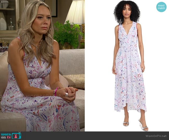 IRO Laini Dress worn by Abby Newman (Melissa Ordway) on The Young and the Restless