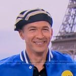 James Longman’s striped beret on Good Morning America