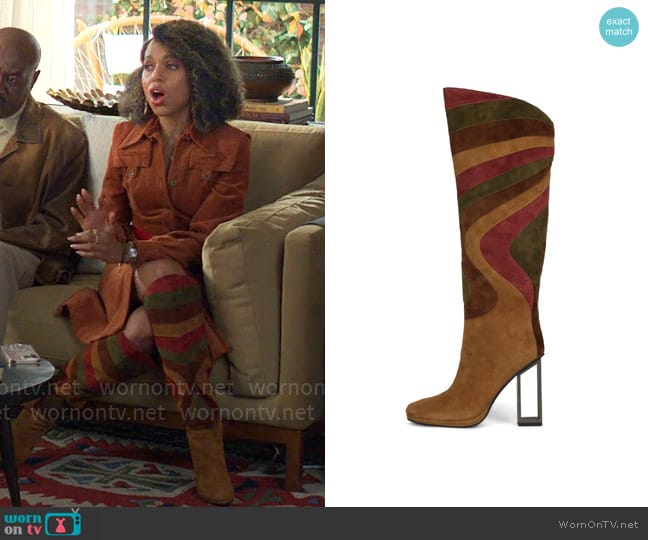 Jeffrey Campbell Energy Boots worn by Paige Alexander (Kerry Washington) on UnPrisoned