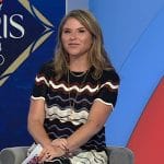 Jenna’s chevron knit dress on Today