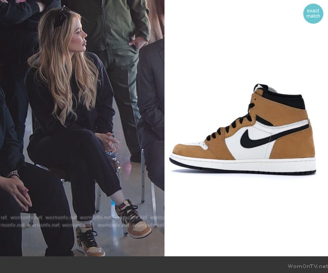 Jordan Retro Rookie of the Year Sneakers worn by Khloe Kardashian (Khloe Kardashian) on The Kardashians