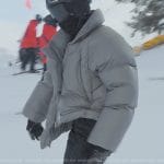 Kendall’s gray ski jacket on The Kardashians