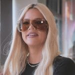 Khloe’s brown lens sunglasses on The Kardashians