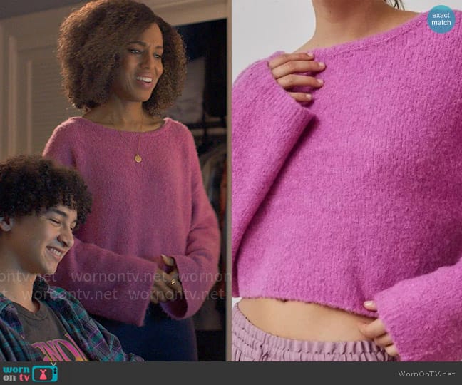 Kimchi Blue at Urban Outfitters Juniper Pullover Sweater worn by Paige Alexander (Kerry Washington) on UnPrisoned