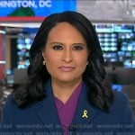 Kristen’s navy blazer on Today