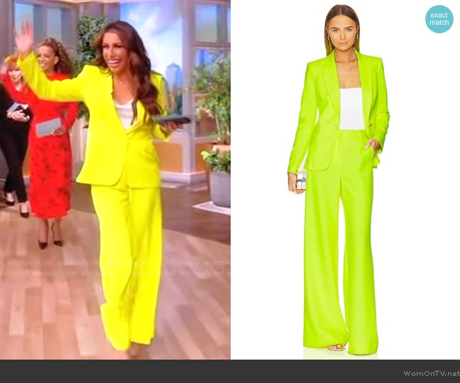 L'Agence Chamberlain Blazer worn by Alyssa Farah Griffin on The View