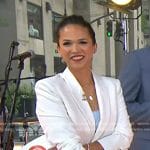 Laura’s white blazer on Today