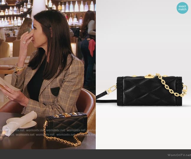 Louis Vuitton Vanity Case worn by Heather Dubrow on The Real Housewives of Orange County