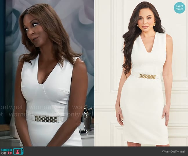 Marciano Dallas Dress worn by Natalia (Eva LaRue) on General Hospital