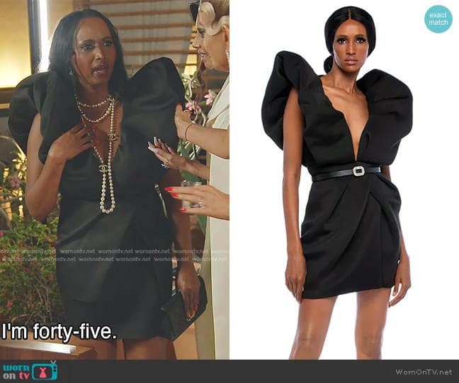 Mina Roe Nadia Dress worn by Ifrah Ayan (Ifrah Ayan) on The Real Housewives of Dubai