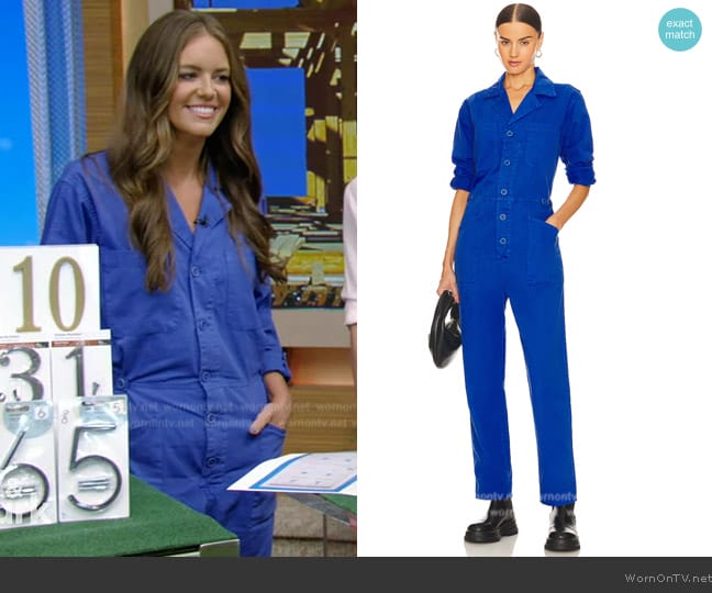 Pistola Tanner Long Sleeve Field Suit worn by Monica Mangin on Live with Kelly and Mark