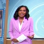 Rashel’s pink blazer on Good Morning America