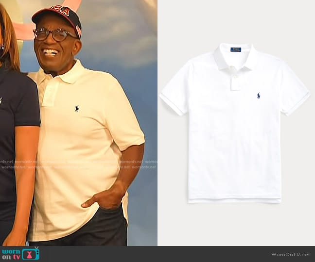 Polo Ralph Lauren custom ordered worn by Al Roker on Today