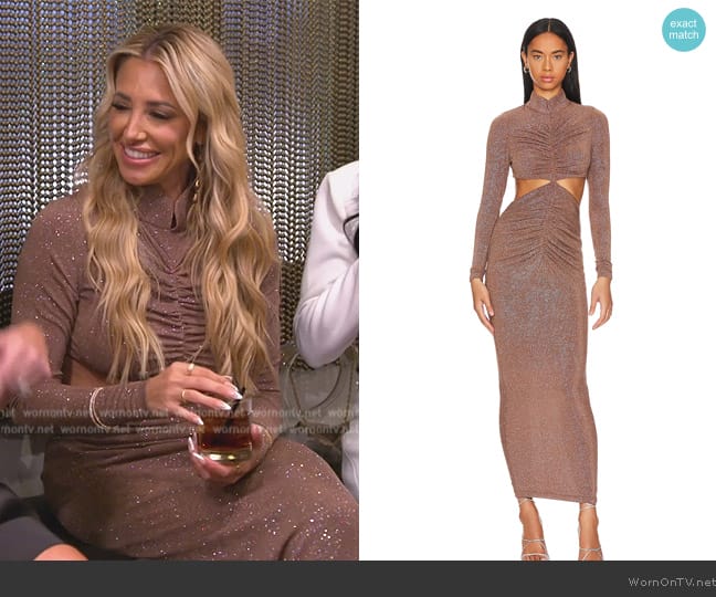 Sau Lee Francis Dress worn by  on The Real Housewives of New Jersey