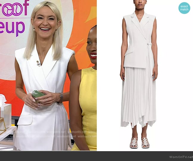 Simkhai Helena Dress worn by Zanna Roberts on Today