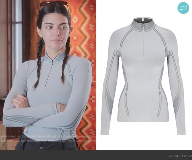 Skims Turtleneck Top worn by Kendall Jenner (Kendall Jenner) on The Kardashians