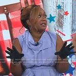 Sunny Anderson’s blue top on Today