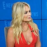 Tamra’s red jumpsuit on E! News