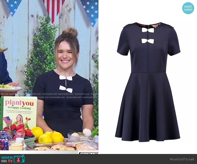 Ted Baker Otisia Dress worn by Carleigh Bodrug on Good Morning America