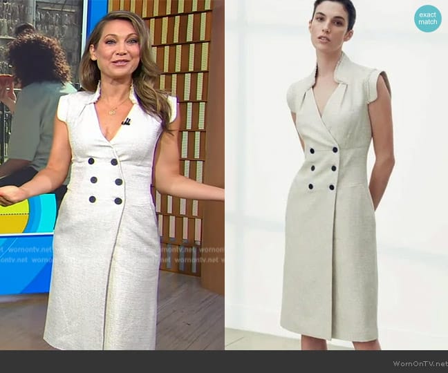 The Fold London Sudbury Dress worn by Ginger Zee on Good Morning America