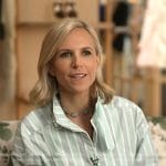 Tory Burch’s striped shirt on Good Morning America