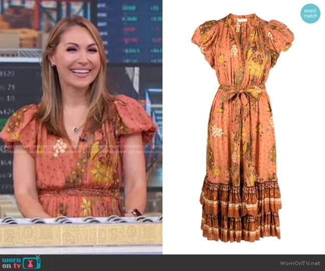 Ulla Johnson Remi Dress worn by Lori Bergamotto on Good Morning America