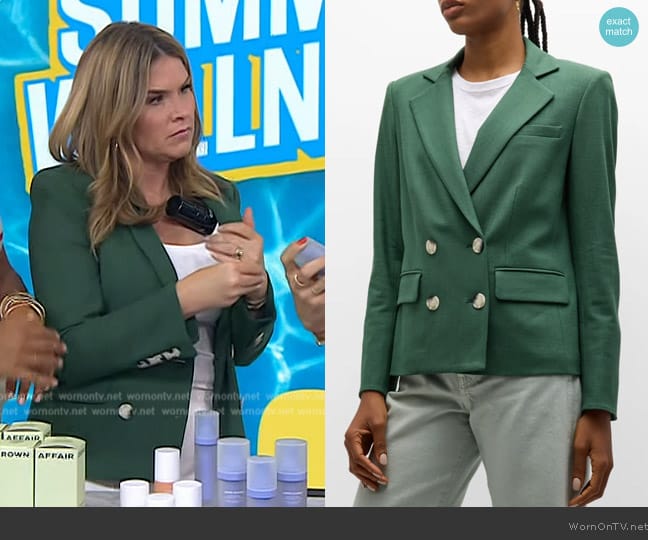 Veronica Beard Kona Dickey Jacket worn by Jenna Bush Hager on Today