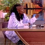 Whoopi’s patchwork jeans on The View