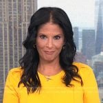 Darlene’s yellow short sleeve dress on Today
