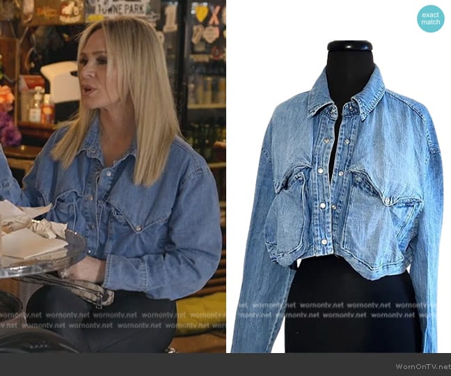 Zara Jean Jacket worn by Tamra Judge on The Real Housewives of Orange County