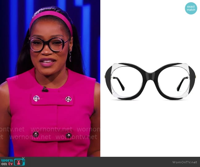 Zenni Premium Round Glasses 7833921 worn by Keke Palmer on Password