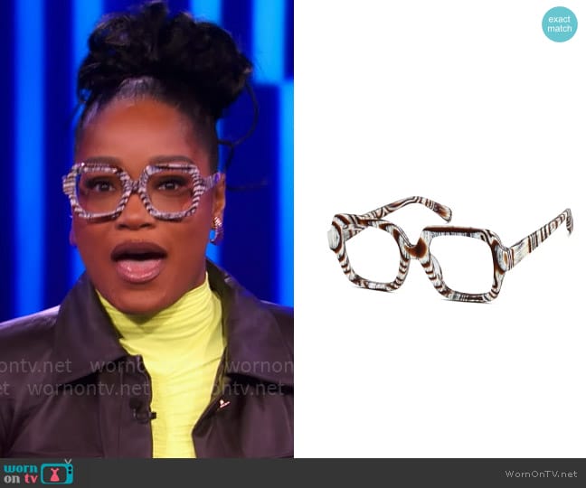 Zenni Good To Be Square 4452915 in Serengeti worn by Keke Palmer on Password