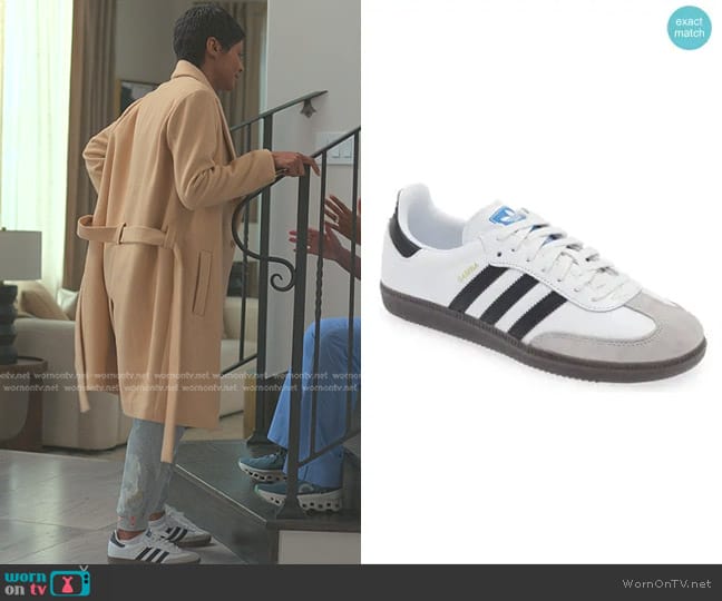 Adidas Gender Inclusive Samba OG Sneaker worn by Jax Stewart (Emayatzy Corinealdi) on Reasonable Doubt