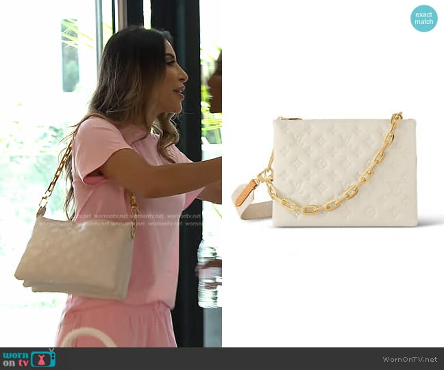 Louis Vuitton Coussin PM Bag worn by Taleen Marie (Taleen Marie) on The Real Housewives of Dubai