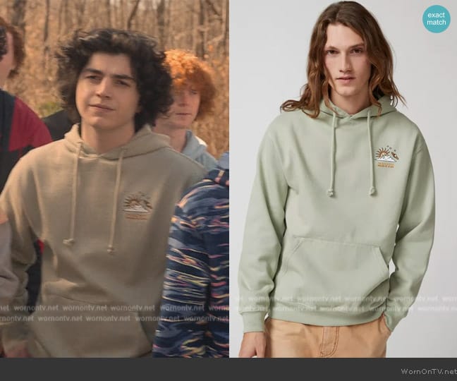 Urban Outfitters Katin Numbus Hoodie worn by Anthony (Griffin Santopietro) on Cobra Kai