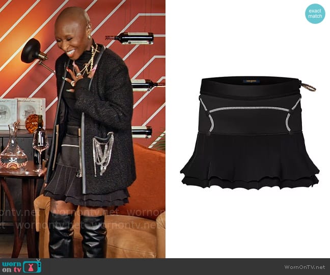 Cynthia Erivo’s mini skirt on Hart to Heart