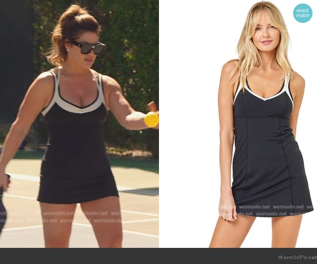 L*Space Doubles Dress worn by Emily Simpson on The Real Housewives of Orange County