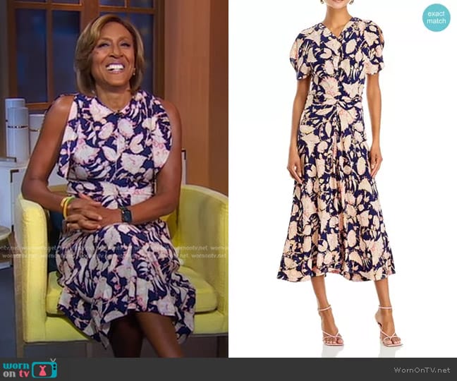 A.L.C. Remy Dress worn by Robin Roberts on Good Morning America