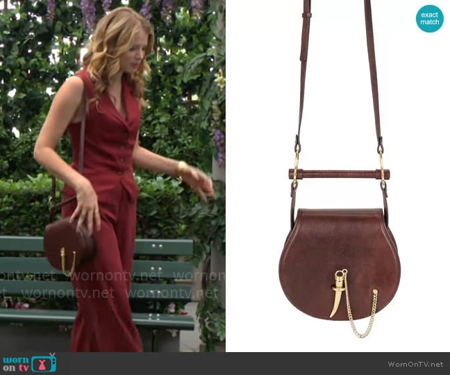 Sancia The Babylon Muse Bag worn by Summer Newman (Allison Lanier) on The Young and the Restless