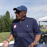 Al Roker’s navy quarter zip shirt on Today