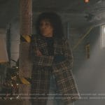 Allison’s plaid double breasted blazer on The Umbrella Academy