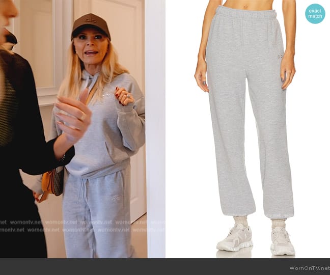 Alo Accolade Sweatpants worn by Tamra Judge on The Real Housewives of Orange County